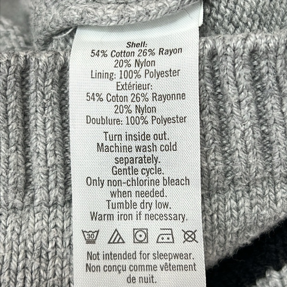 Janie and Jack sweater Hoodie grey - Picture 10 of 10